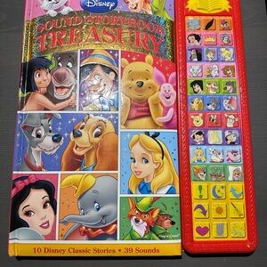 Disney Sound Storybook Treasury - Red and Gold